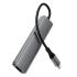 ACEFAST J18 6 in 1 USB-C Hub HDMI 4K 60Hz HD PD 90W Fast Charge Docking Station with SD / TF Card Slot - Gray